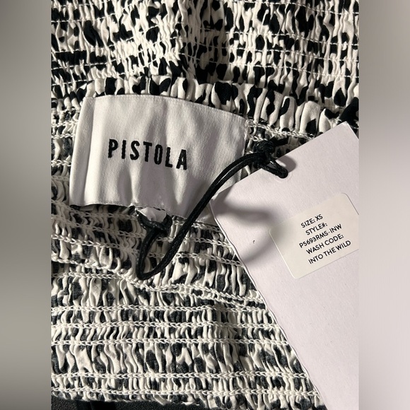 Pistola “Into The Wild” Smocked Crop Top – XS – NWT - Picture 3 of 7